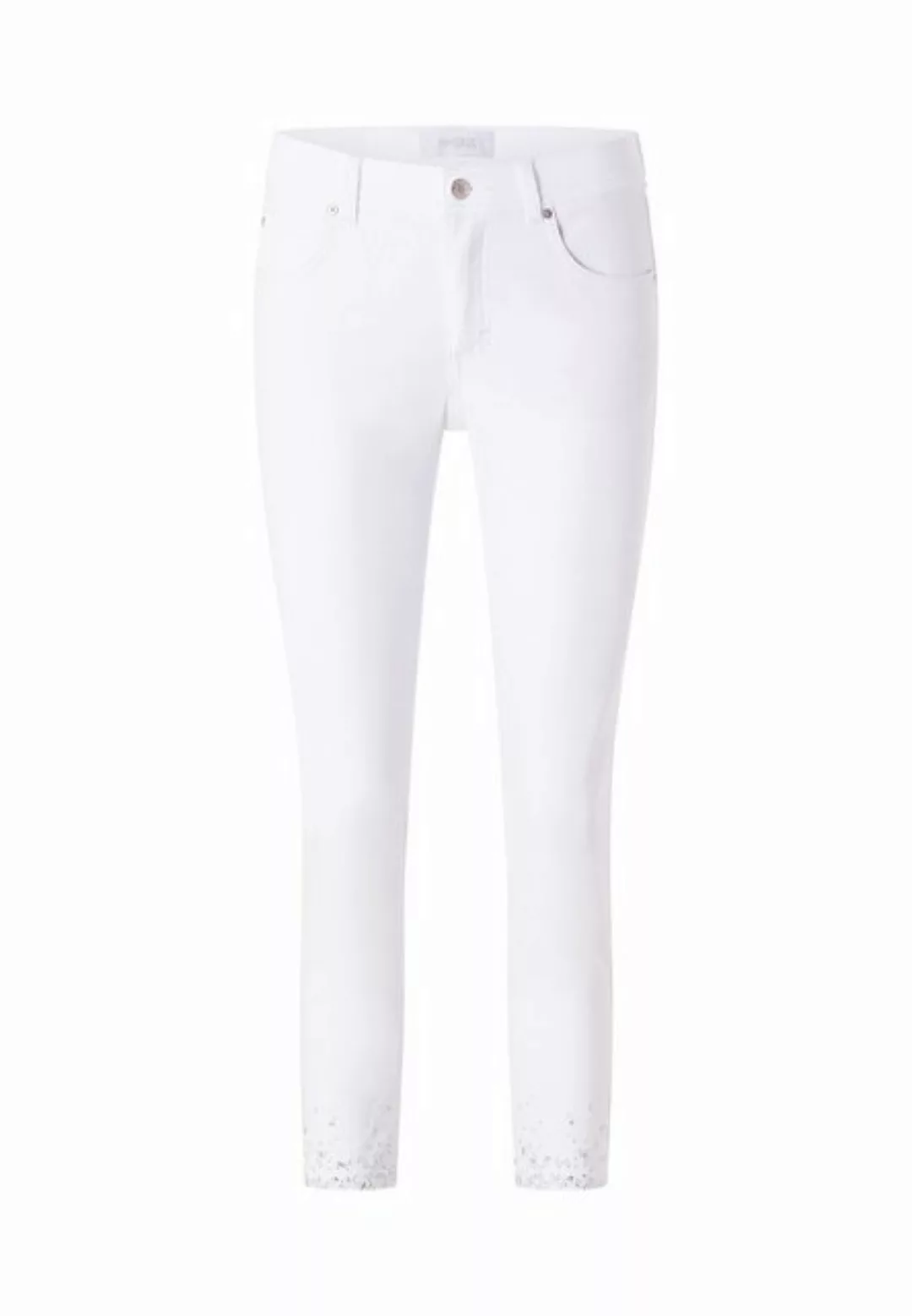 ANGELS Slim-fit-Jeans ORNELLA SPARKLE bleached blue used günstig online kaufen