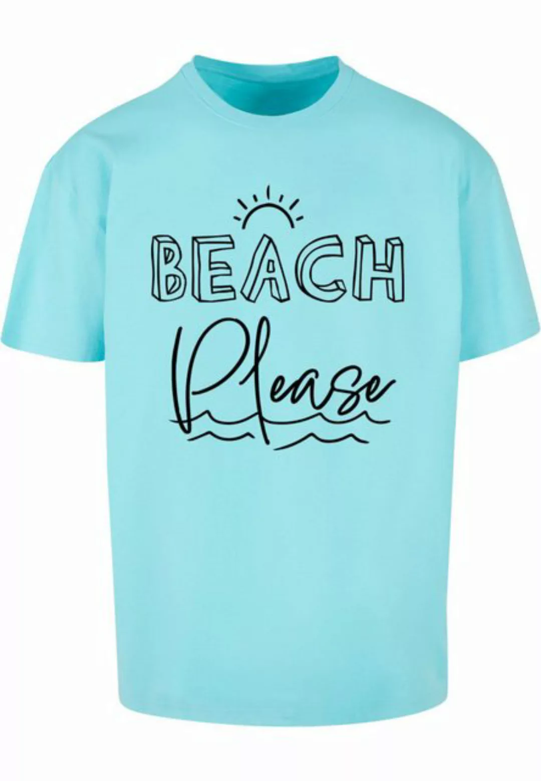 Merchcode T-Shirt Merchcode Herren Beach Please Heavy Oversized Tee (1-tlg) günstig online kaufen