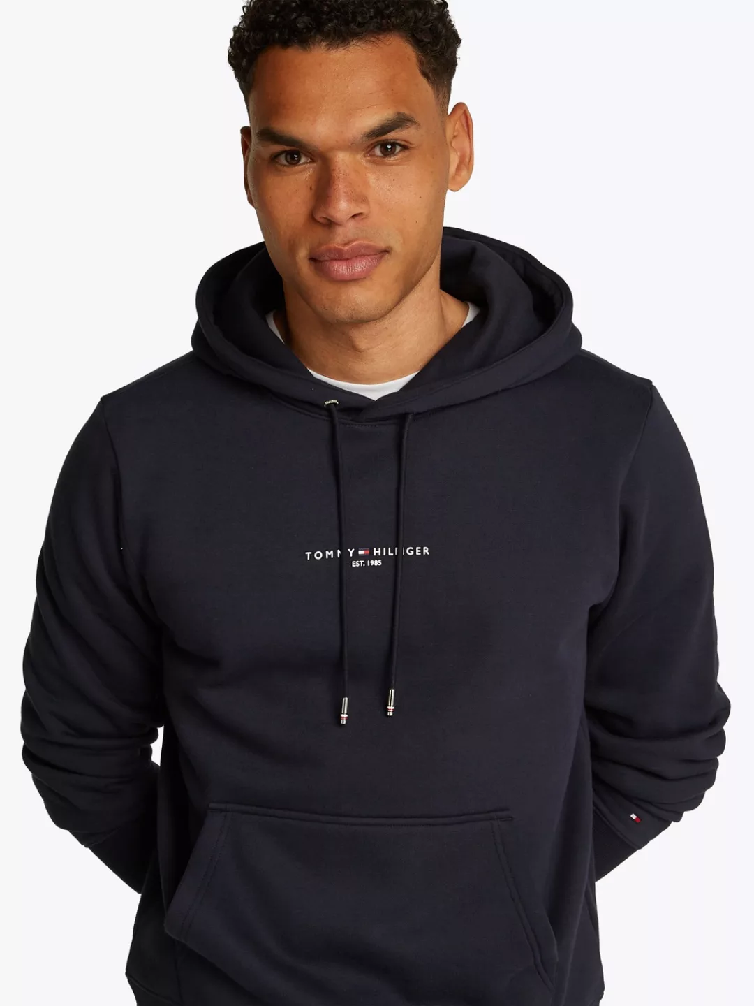 Tommy Hilfiger Kapuzensweatshirt SMALL TOMMY LOGO HOODY günstig online kaufen