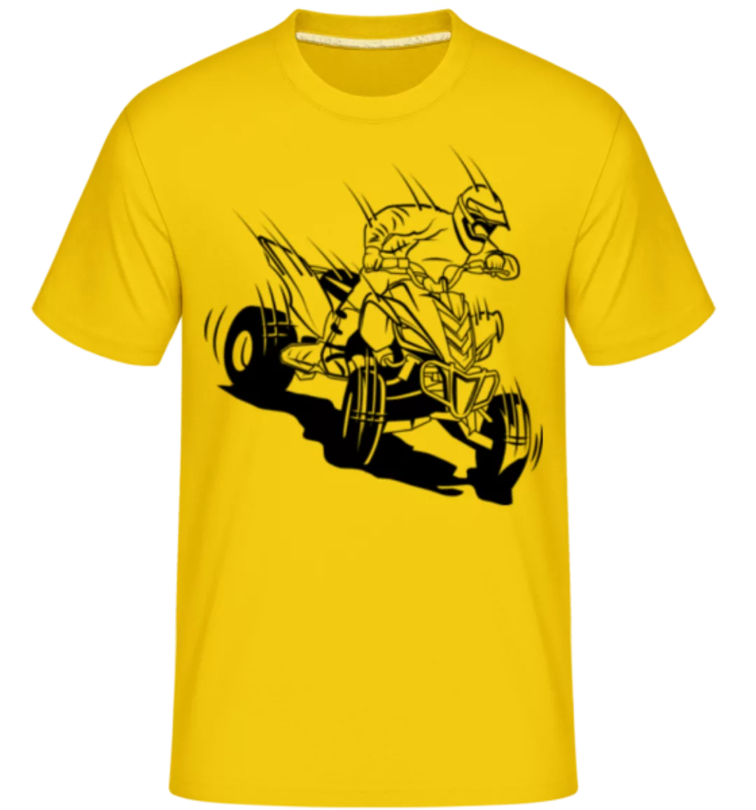 Quad Fahrer Comic · Shirtinator Männer T-Shirt günstig online kaufen
