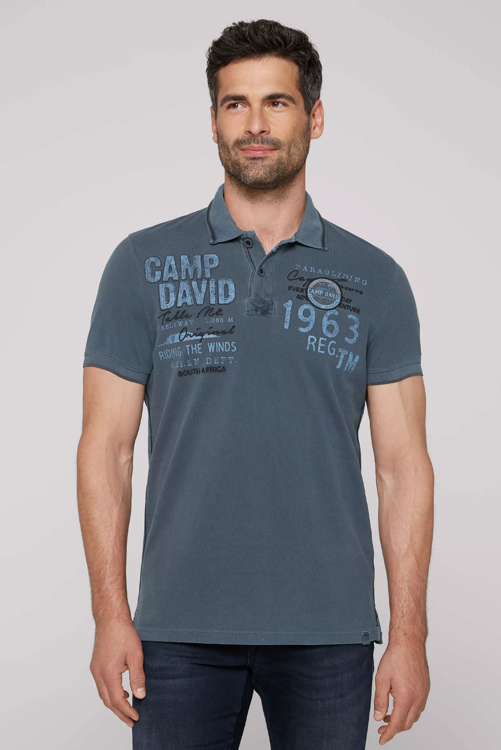 CAMP DAVID Poloshirt, aus Baumwolle günstig online kaufen