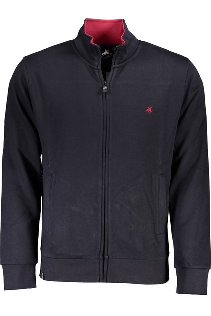 U.S. GRAND POLO Sweatshirt Blaue Herren Sweatjacke mit Reißverschluss und günstig online kaufen