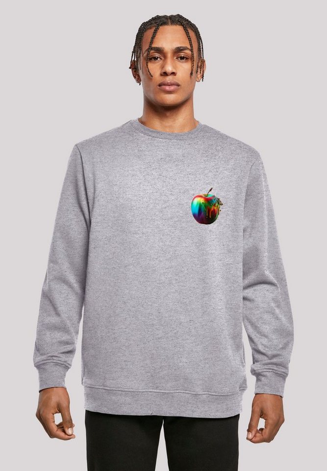 F4NT4STIC Kapuzenpullover Colorfood Collection - Rainbow Apple Print günstig online kaufen