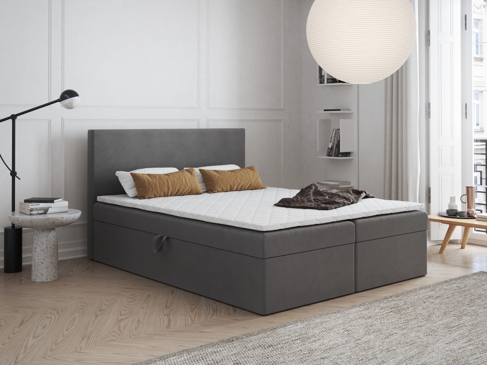 Godre Boxspringbett 200x200 cm - mit günstig online kaufen