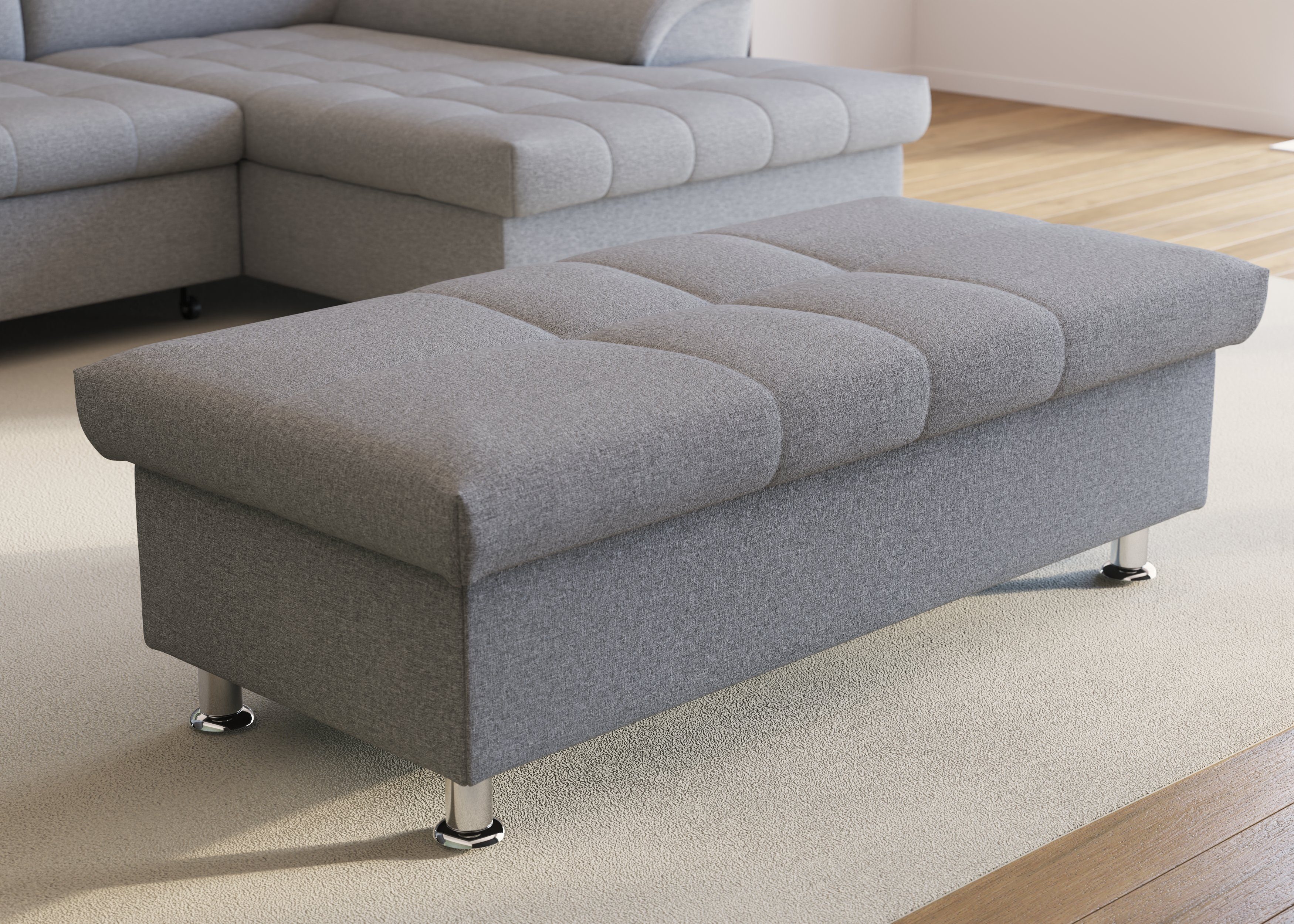 DOMO collection Hocker "Franzi", inklusive Stauraum günstig online kaufen