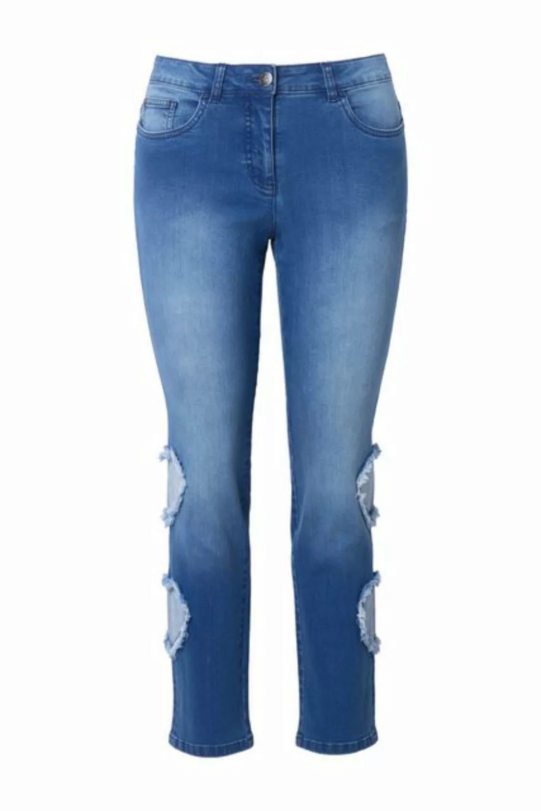 Angel of Style 5-Pocket-Jeans Jeans 5-Pocket Herz-CutOuts günstig online kaufen