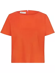 Blusen-Shirt U-Boot-Ausschnitt St. Emile orange günstig online kaufen