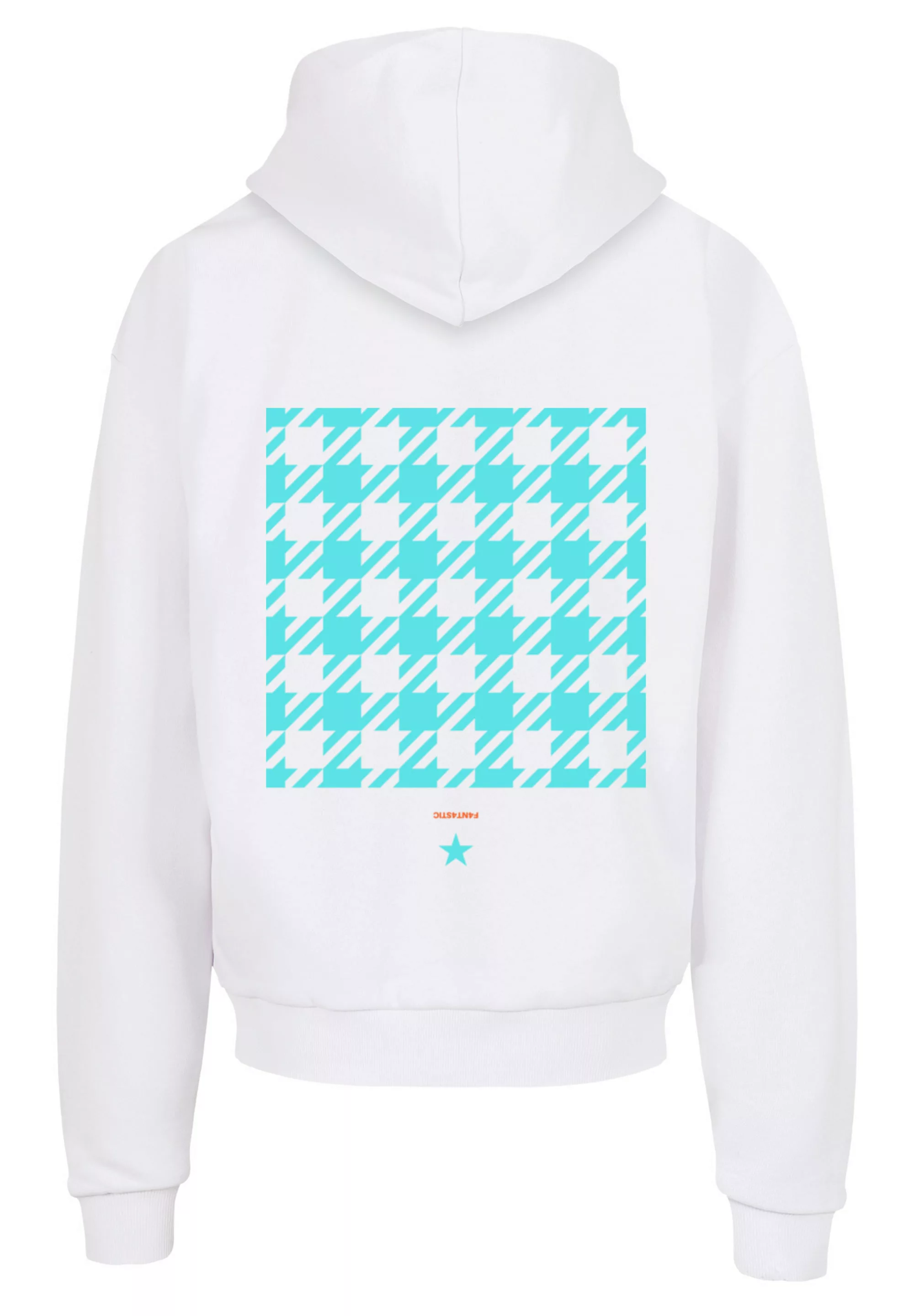 F4NT4STIC Kapuzenpullover "Hahnentritt Negativ", Print günstig online kaufen