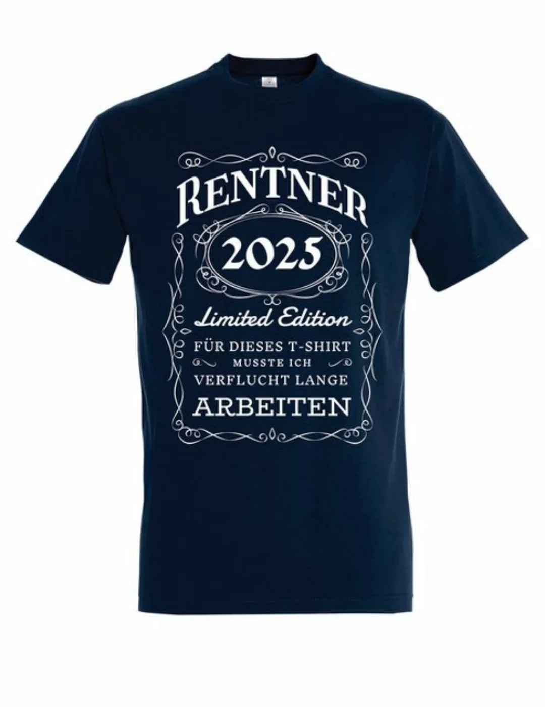 Youth Designz T-Shirt RENTNER 2025 Herren T-Shirt Rente Geschenk mit lustig günstig online kaufen