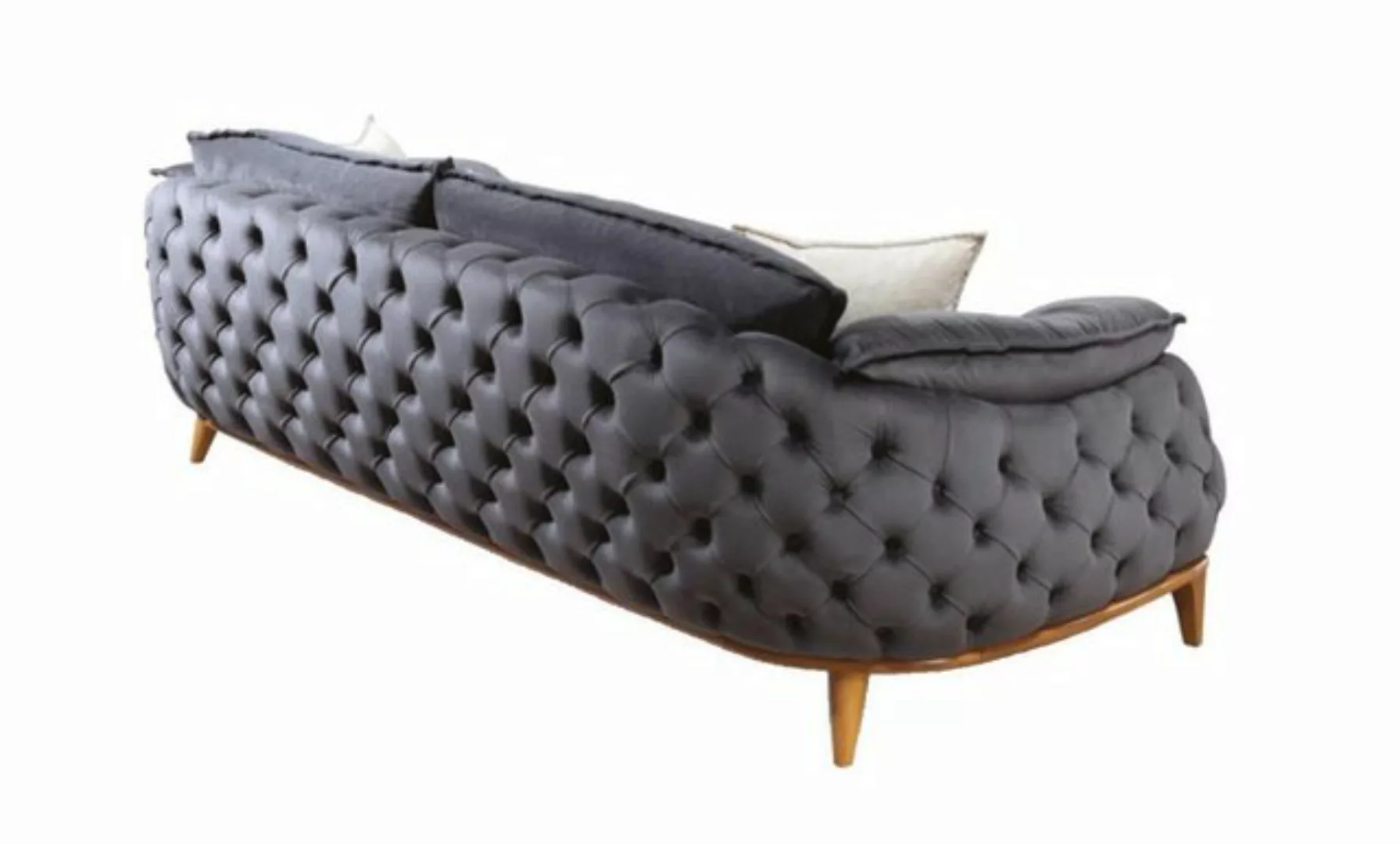 JVmoebel Chesterfield-Sofa Luxus Chesterfield 3+3+1 Couchgarnitur modernes günstig online kaufen