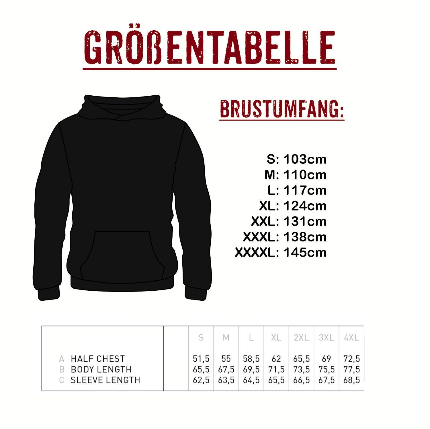 LOBO NEGRO® Kapuzensweatshirt Hoodie für Wikinger günstig online kaufen