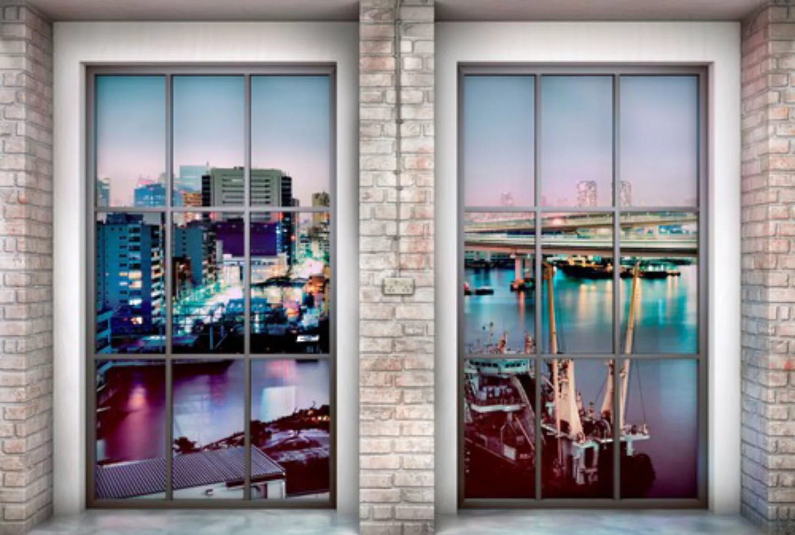 Komar Fototapete Vlies Loft 368 cm x 248 cm FSC® günstig online kaufen
