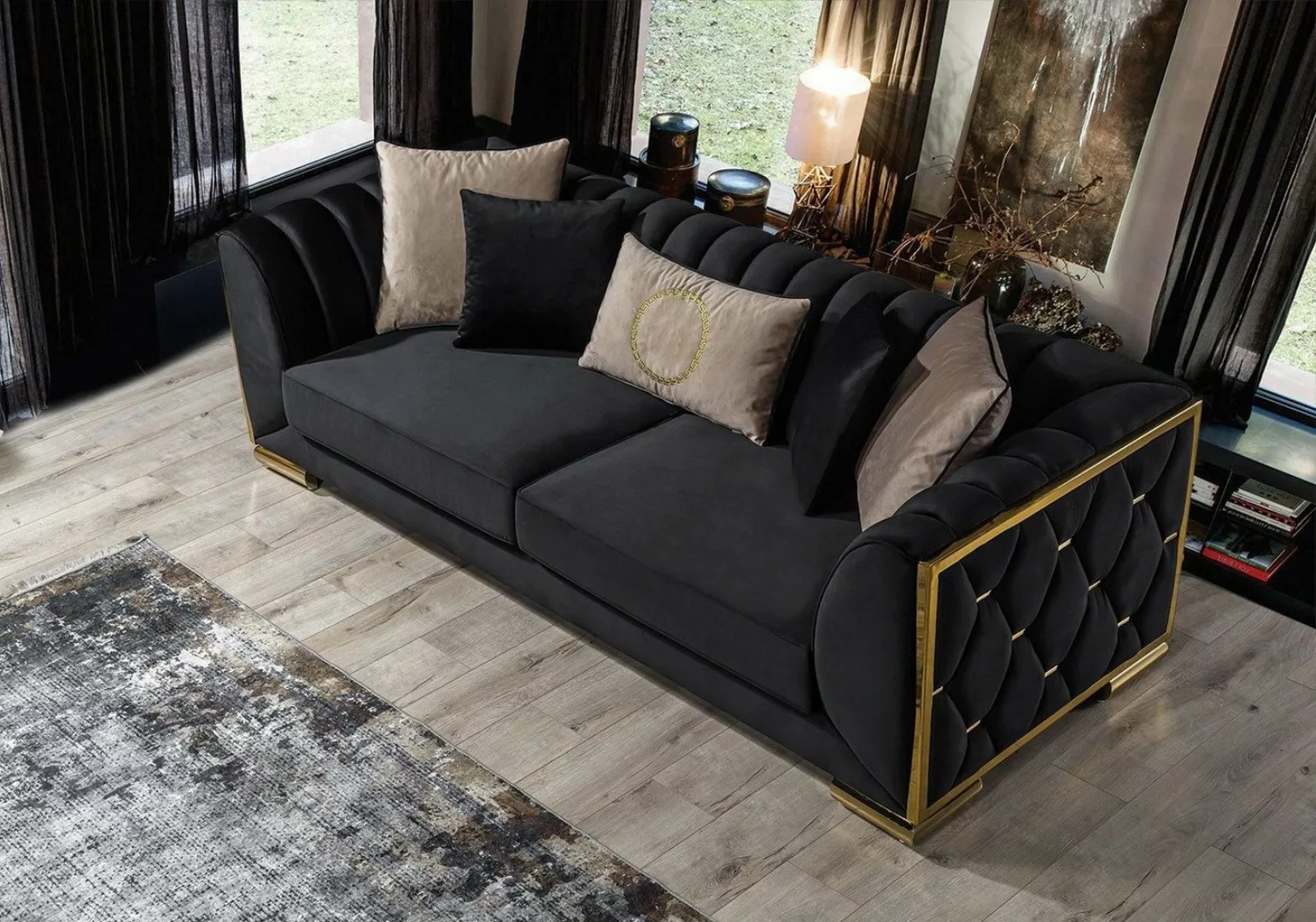 Villa Möbel Sofa Casablanca, 1 Stk. 3-Sitzer, Quality Made in Turkey, pfleg günstig online kaufen