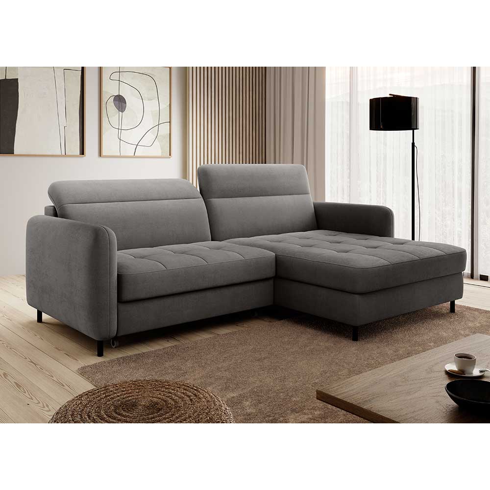 Ecksofa Sofa mit Schlaffunktion und Armlehnen günstig online kaufen