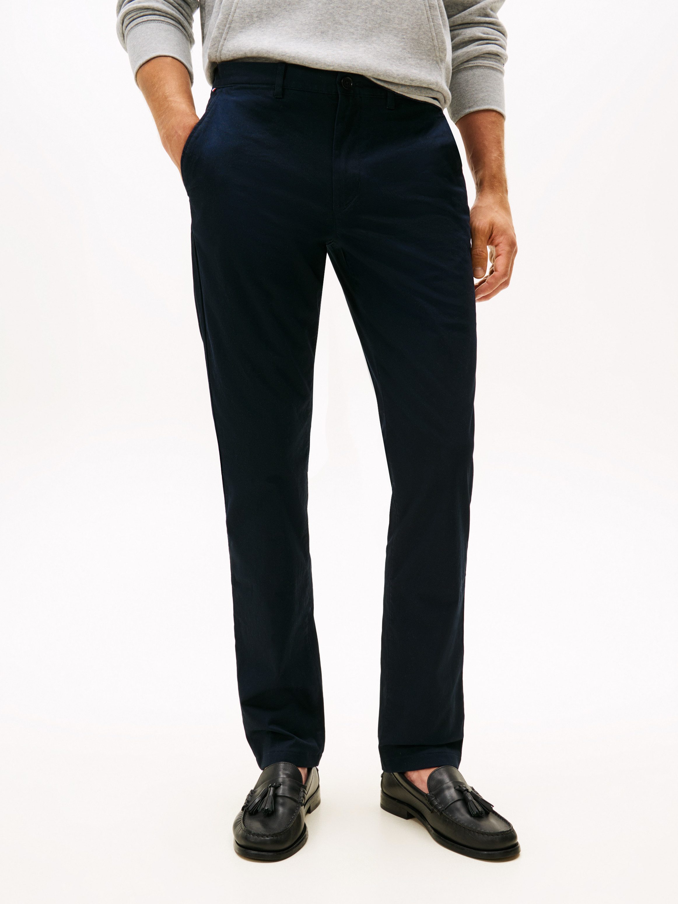 Tommy Hilfiger Chinohose "CORE DENTON ESSENTIAL", Straight Fit, Baumwolle m günstig online kaufen