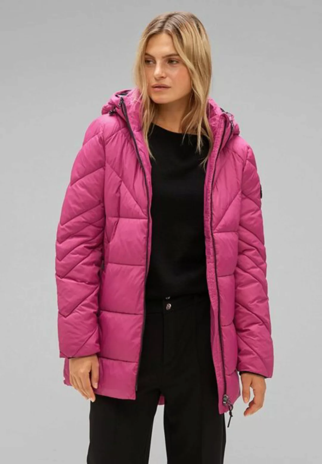 STREET ONE Outdoorjacke padded mid lenght jacket günstig online kaufen