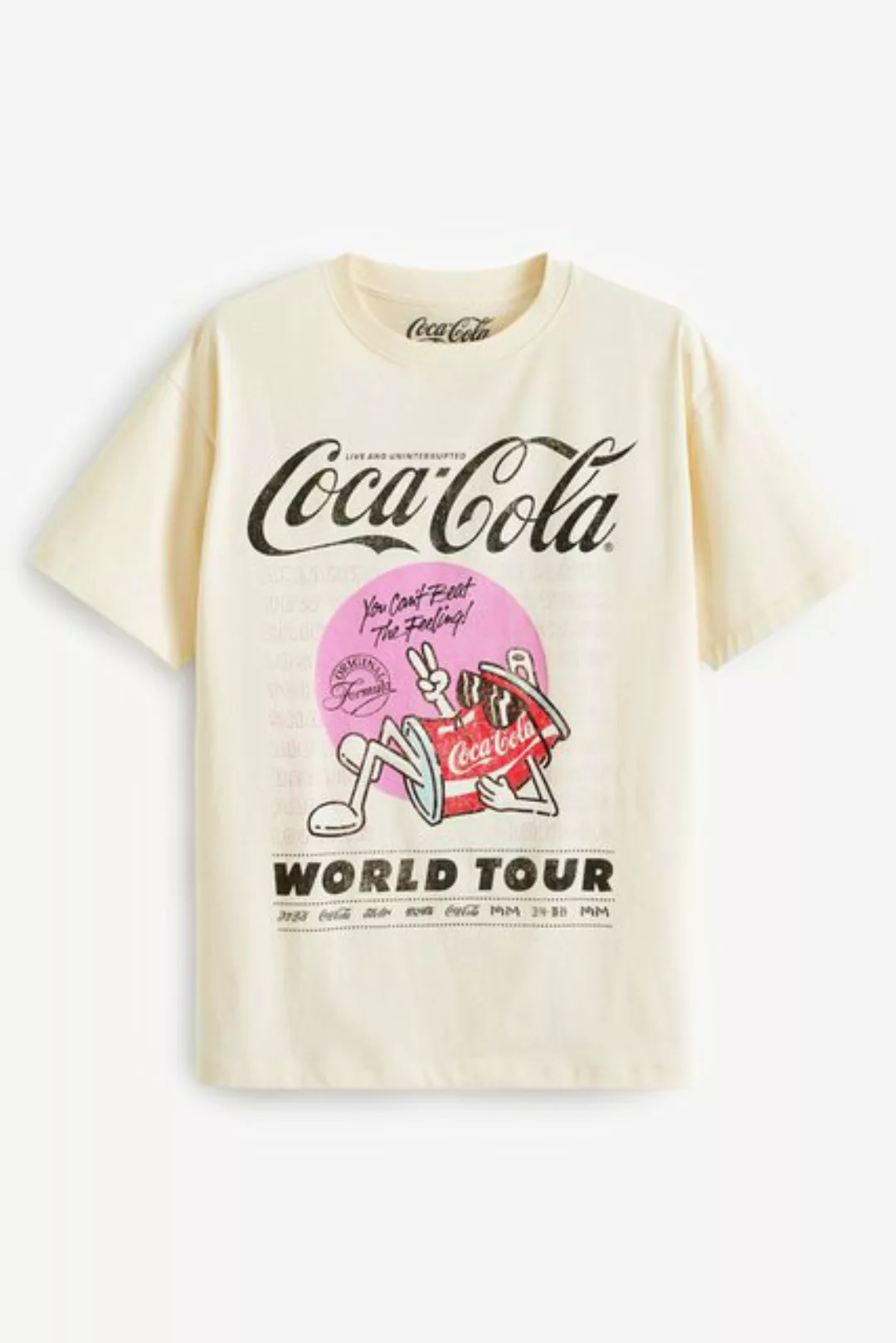 Next T-Shirt Lizenziertes Relaxed Fit T-Shirt, Coca Cola Can (1-tlg) günstig online kaufen