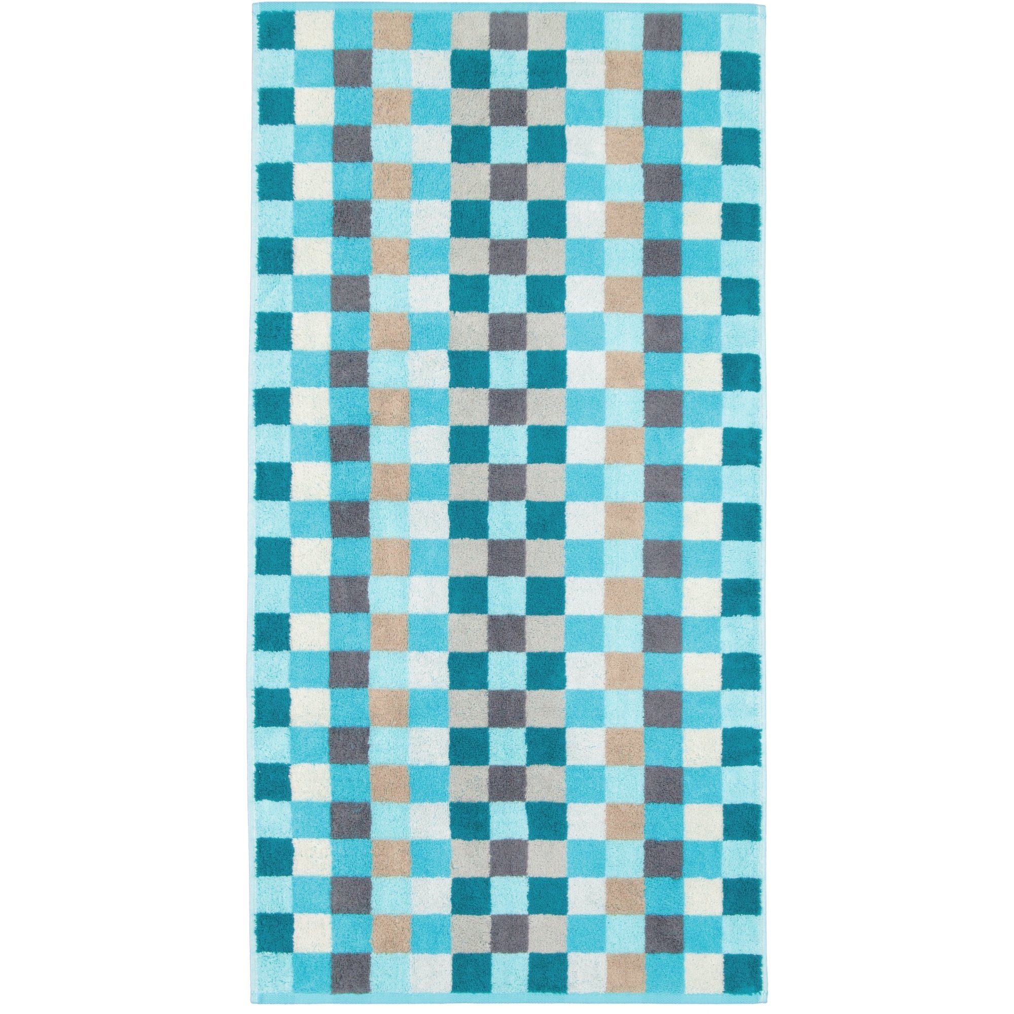 Cawö Handtuch Handtuch "Unique Karo", Jacquard, günstig online kaufen