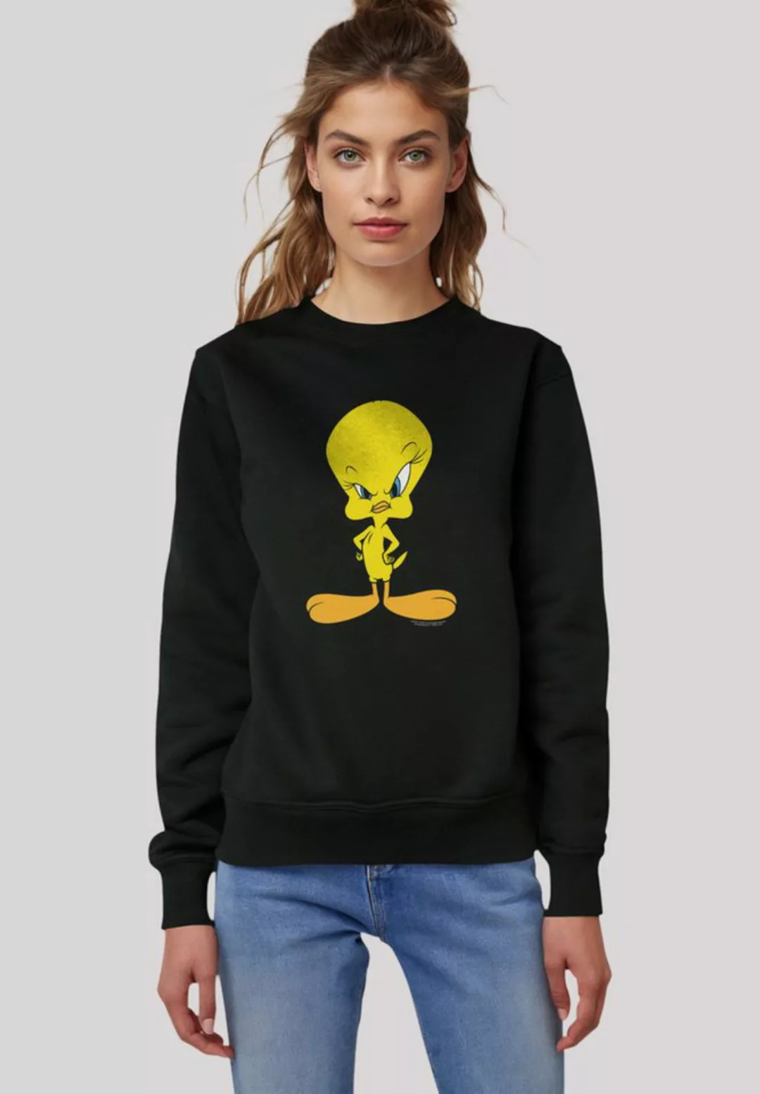 F4NT4STIC Sweatshirt "Angry Tweety Looney Tunes", Premium Qualität günstig online kaufen