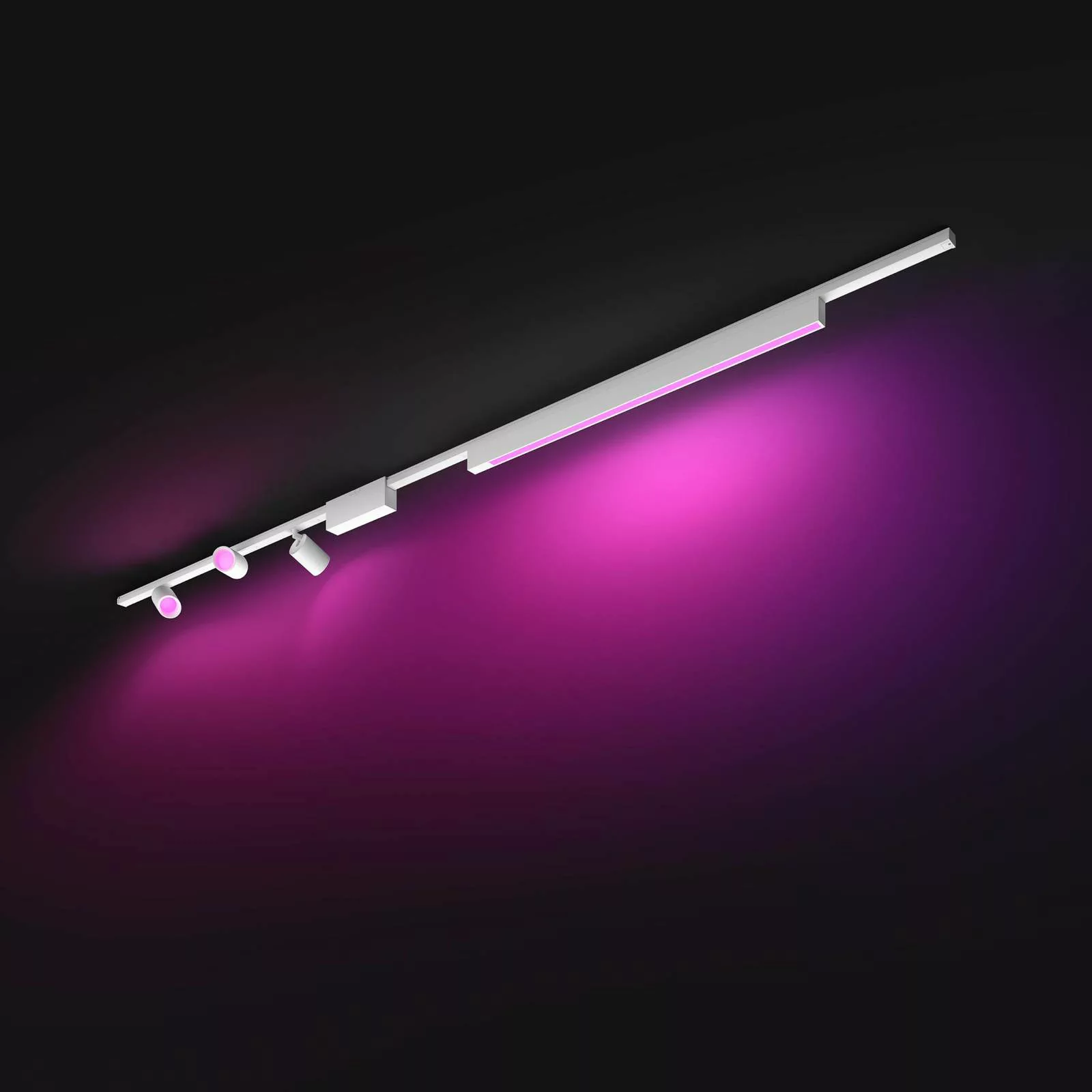 Philips Hue Perifo 3x Spots + Lightbar, weiß günstig online kaufen