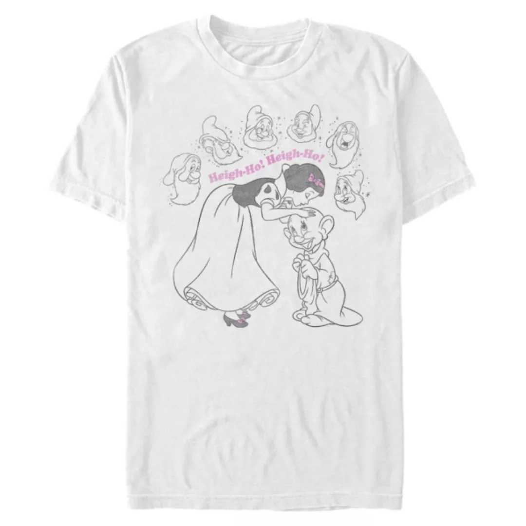 Disney - Schneewittchen - Gruppe Heigh-Ho - Männer T-Shirt günstig online kaufen