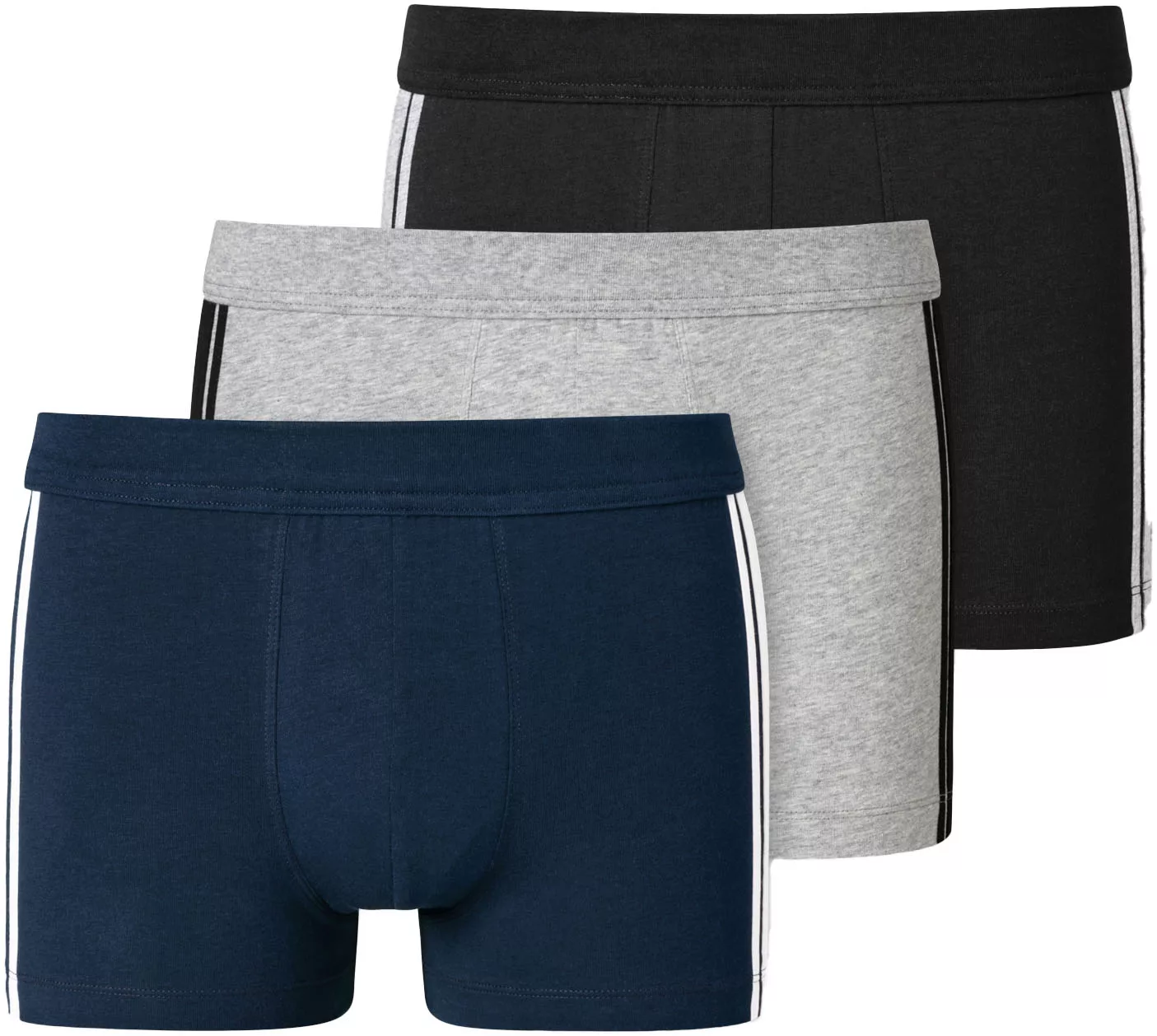 Schiesser Boxer ""95/5"", (3er-Pack), mit softem, tonalem Bund, kontraststa günstig online kaufen