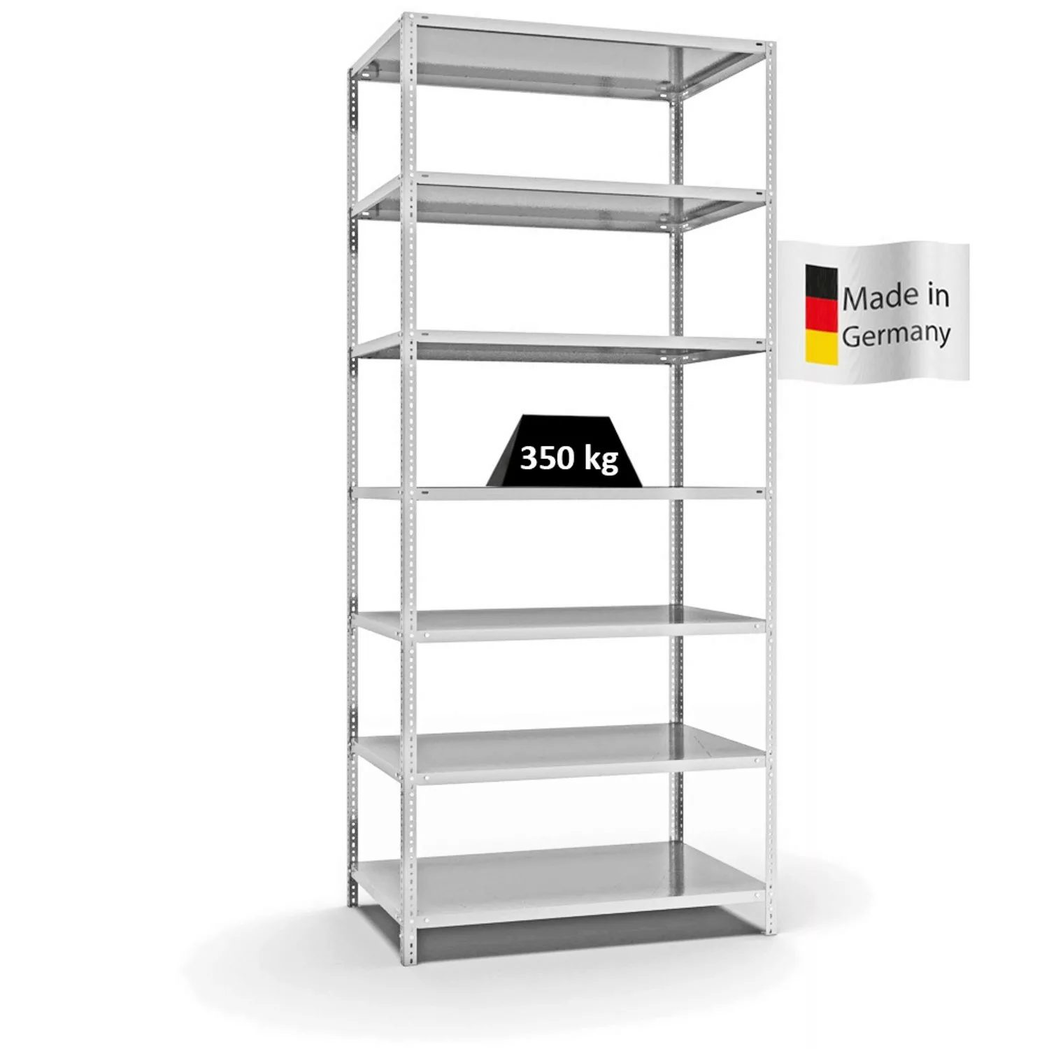 PROREGAL Fachbodenregal Schraubsystem Heavy-Duty Grundregal HxBxT 300 x 130 günstig online kaufen