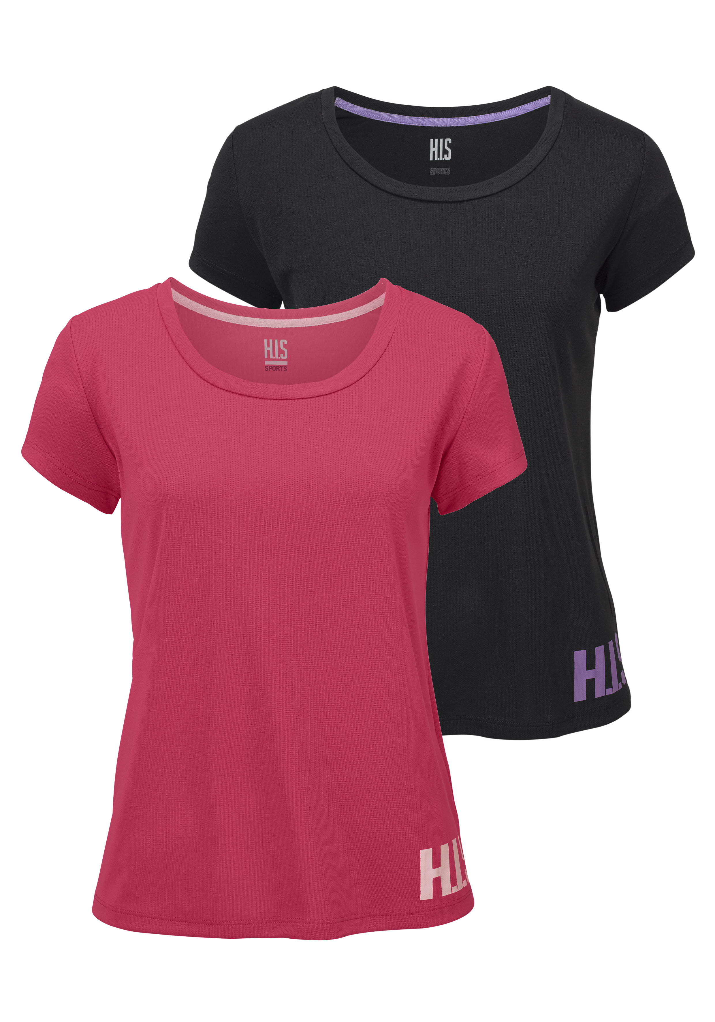 H.I.S Funktionsshirt, figurbetonter Schnitt, sportlicher Look, mit trendige günstig online kaufen