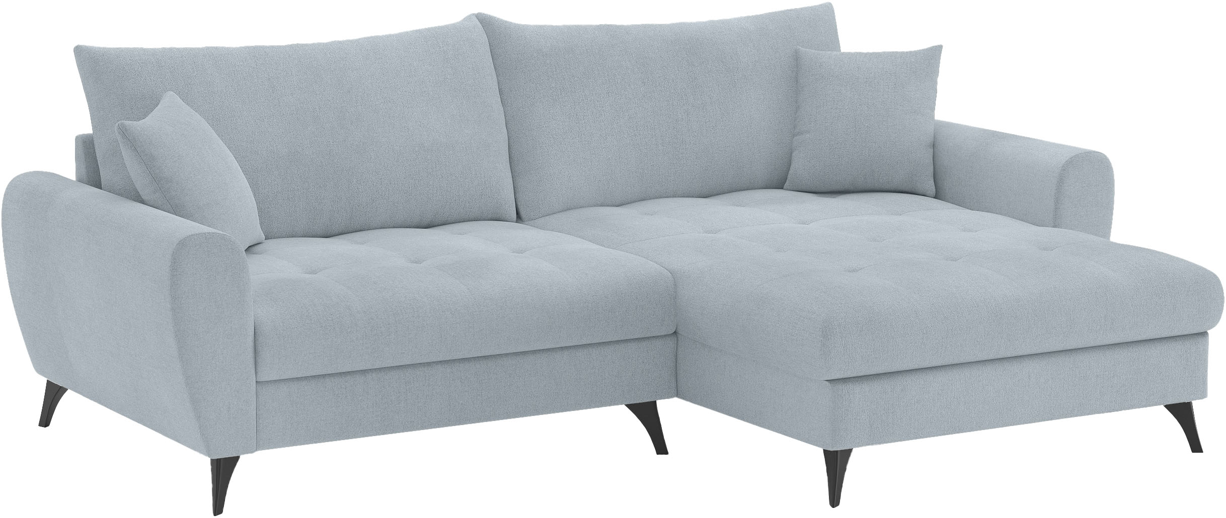 Mr. Couch Ecksofa "Blackburn II, L-Form", Mit Kaltschaumpolsterung bis 140 günstig online kaufen