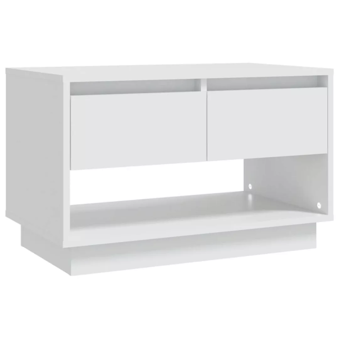 Tv-schrank Weiß 70x41x44 Cm Spanplatte günstig online kaufen