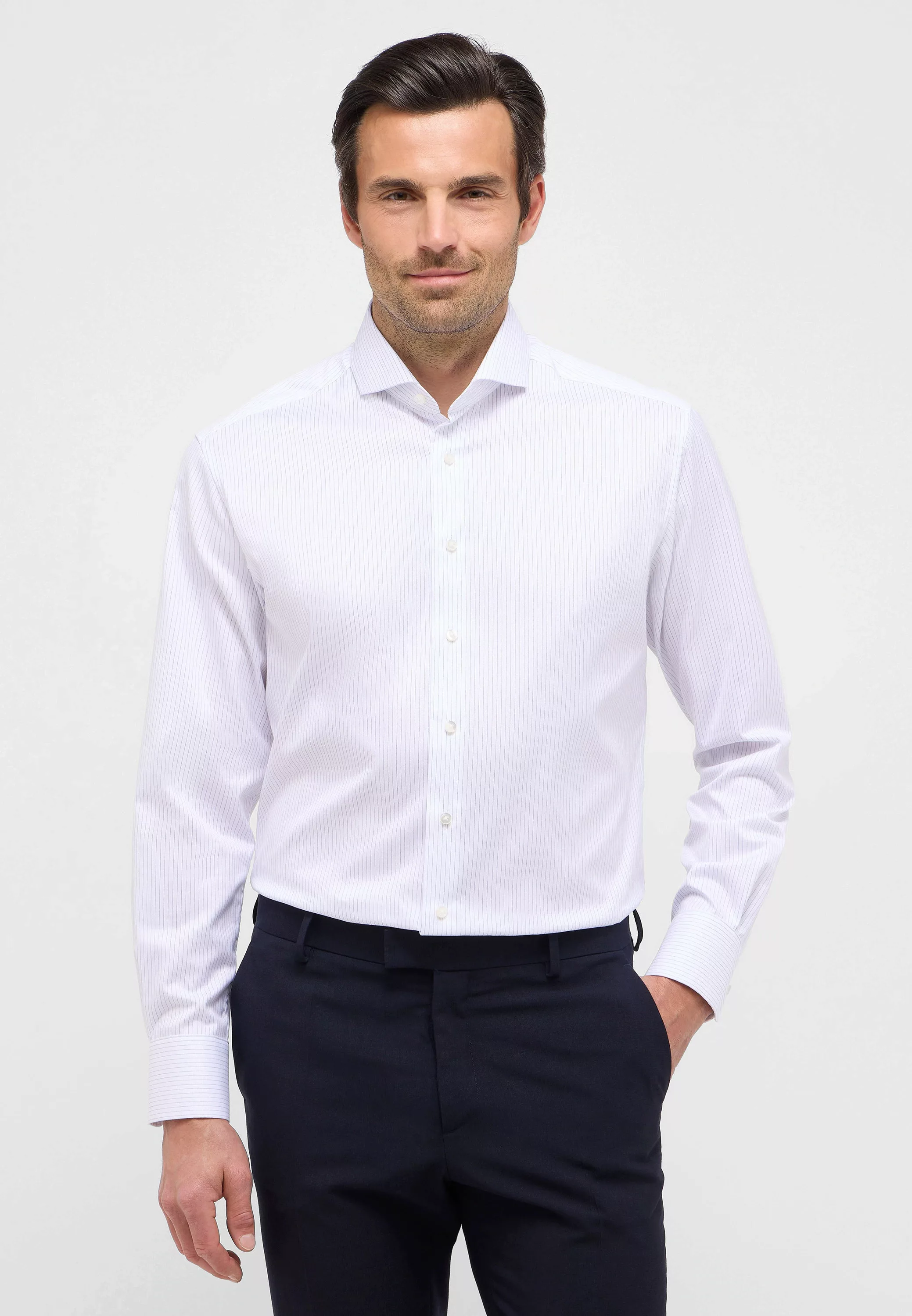 Eterna Langarmhemd "MODERN FIT", NON IRON (bügelfrei) günstig online kaufen