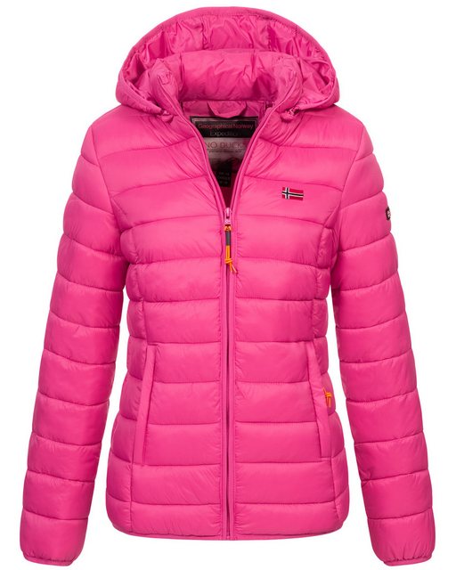 Geographical Norway Steppjacke Damen Übergangsjacke Stepp Jacke Kapuzenjack günstig online kaufen