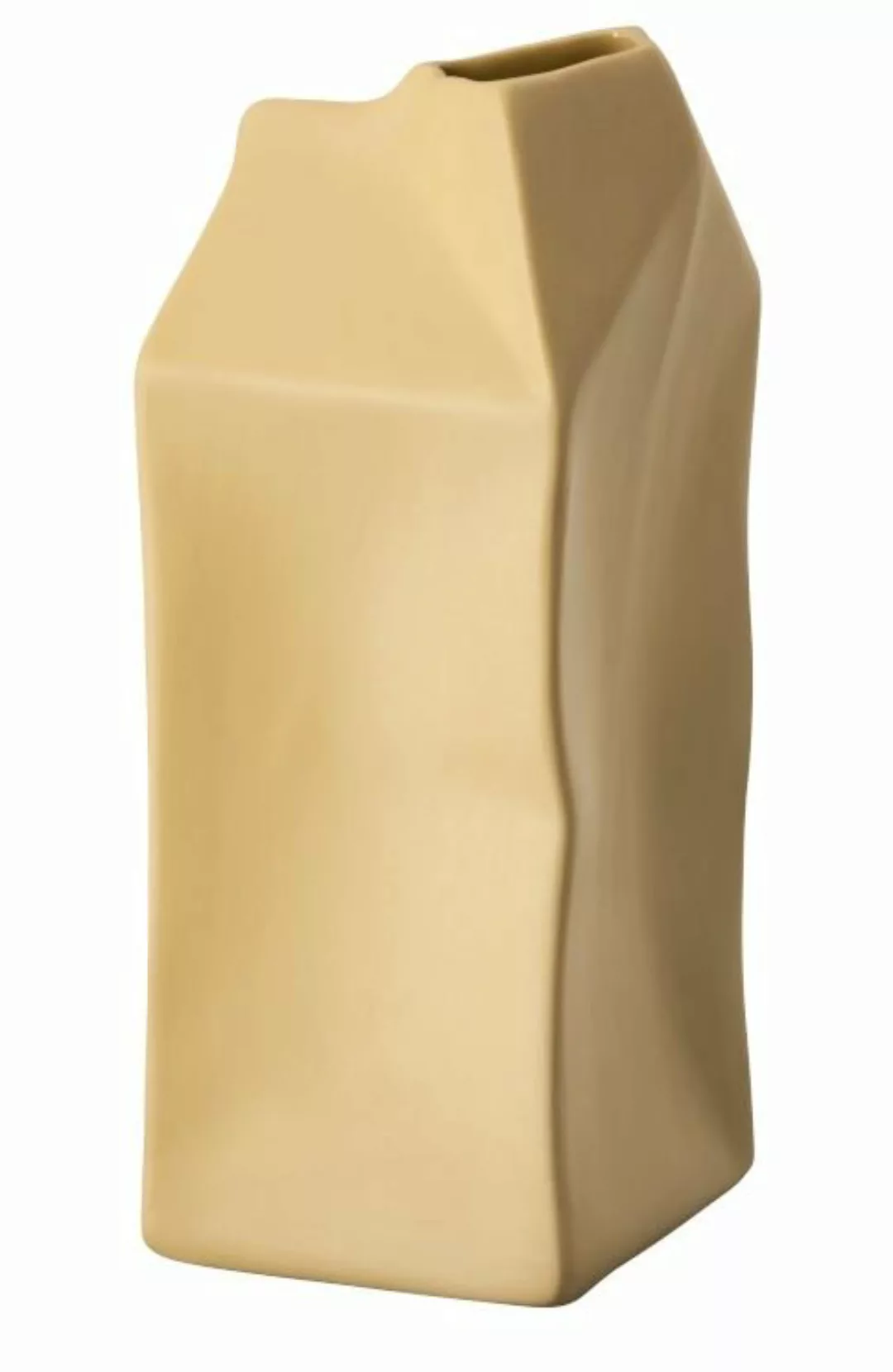 Rosenthal Vasen Miniaturvase Do not Litter Pacco Bello Fossil 11cm (gelb) günstig online kaufen
