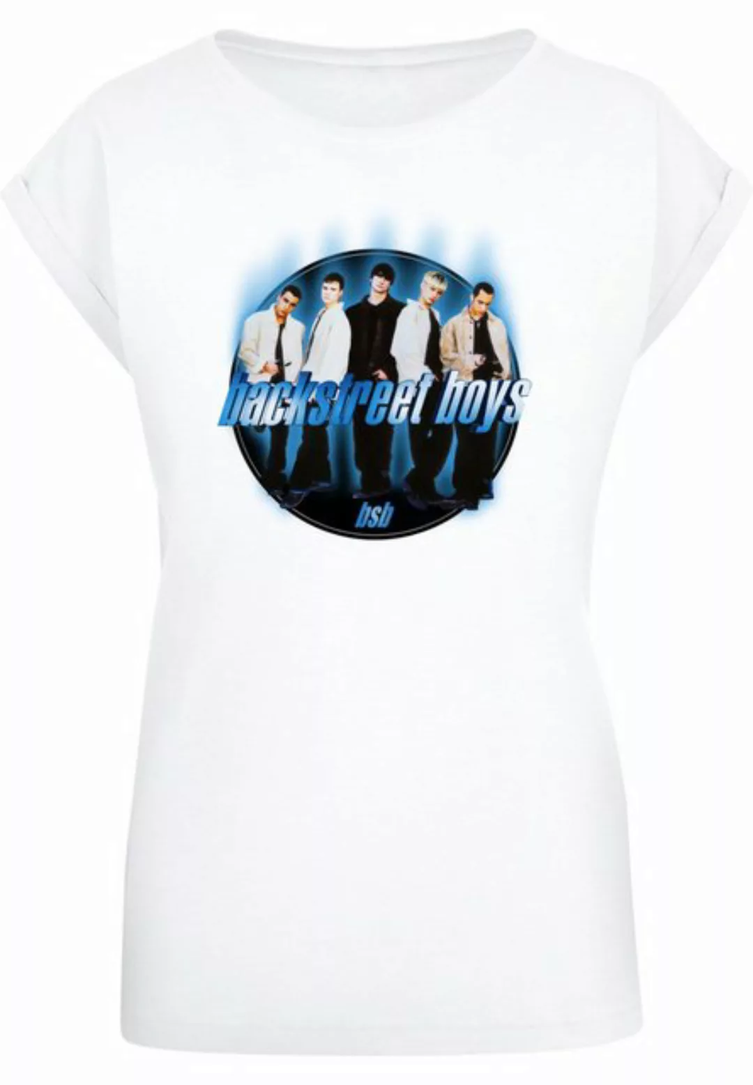 Merchcode T-Shirt Merchcode Damen Ladies Backstreet Boys - Circle T-Shirt ( günstig online kaufen