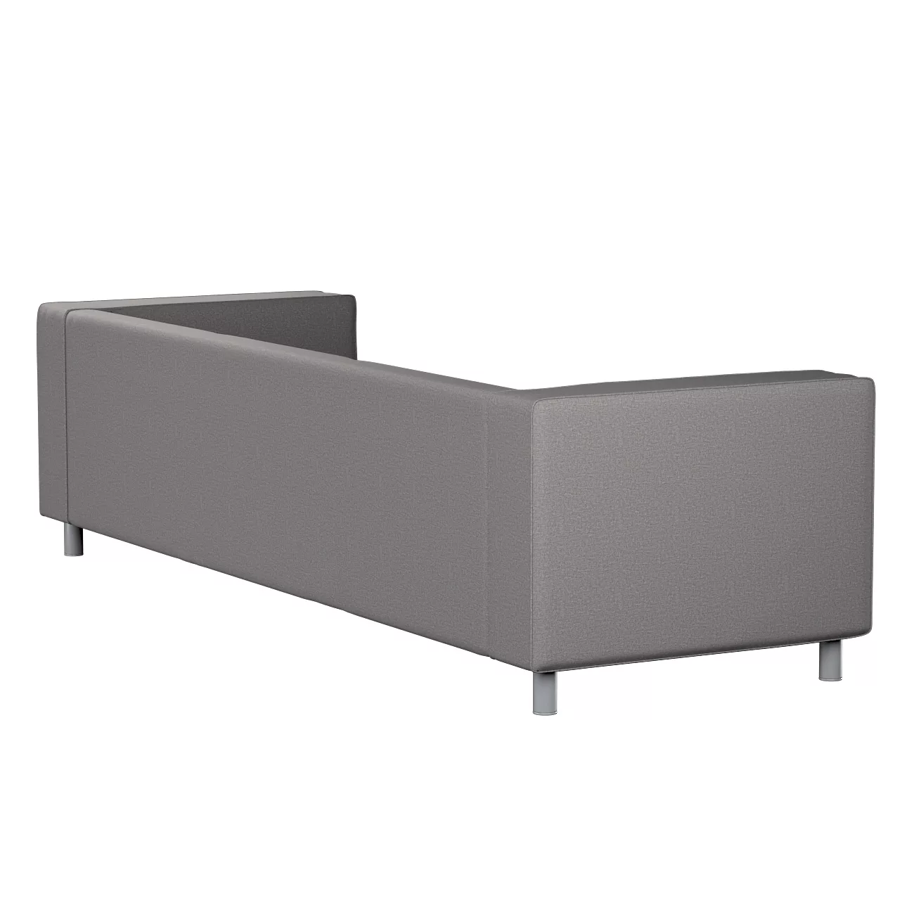 Bezug für Klippan 4-Sitzer Sofa, grau, Bezug für Klippan 4-Sitzer, Edinburg günstig online kaufen