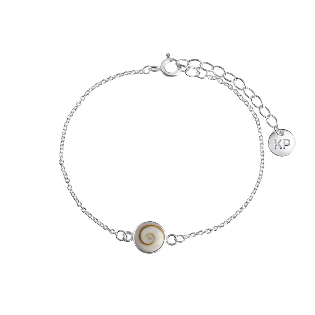 Vivance Armband "925/- Silber weiß mit Muschel weiß" günstig online kaufen