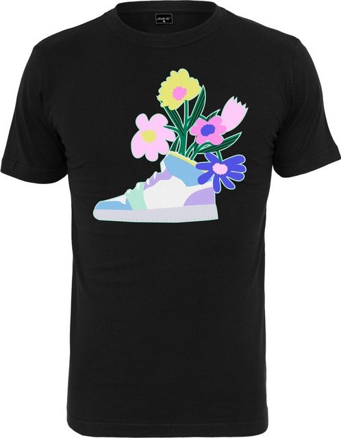 MisterTee T-Shirt "MisterTee Damen Ladies Flower Sneaker Tee" günstig online kaufen