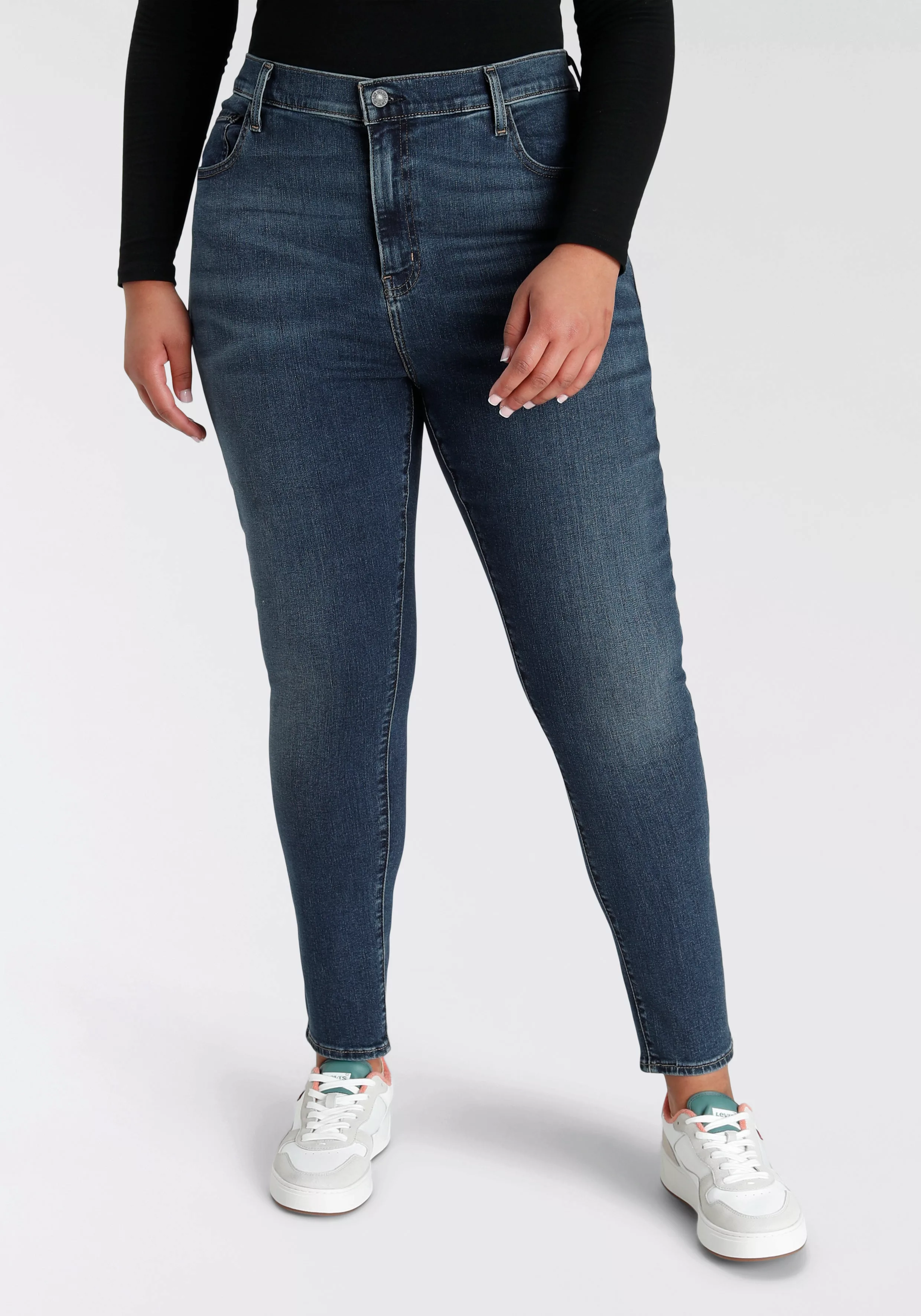 Levi's® Plus Skinny-fit-Jeans 721 PL HI RISE SKINNY sehr figurbetonter Schn günstig online kaufen