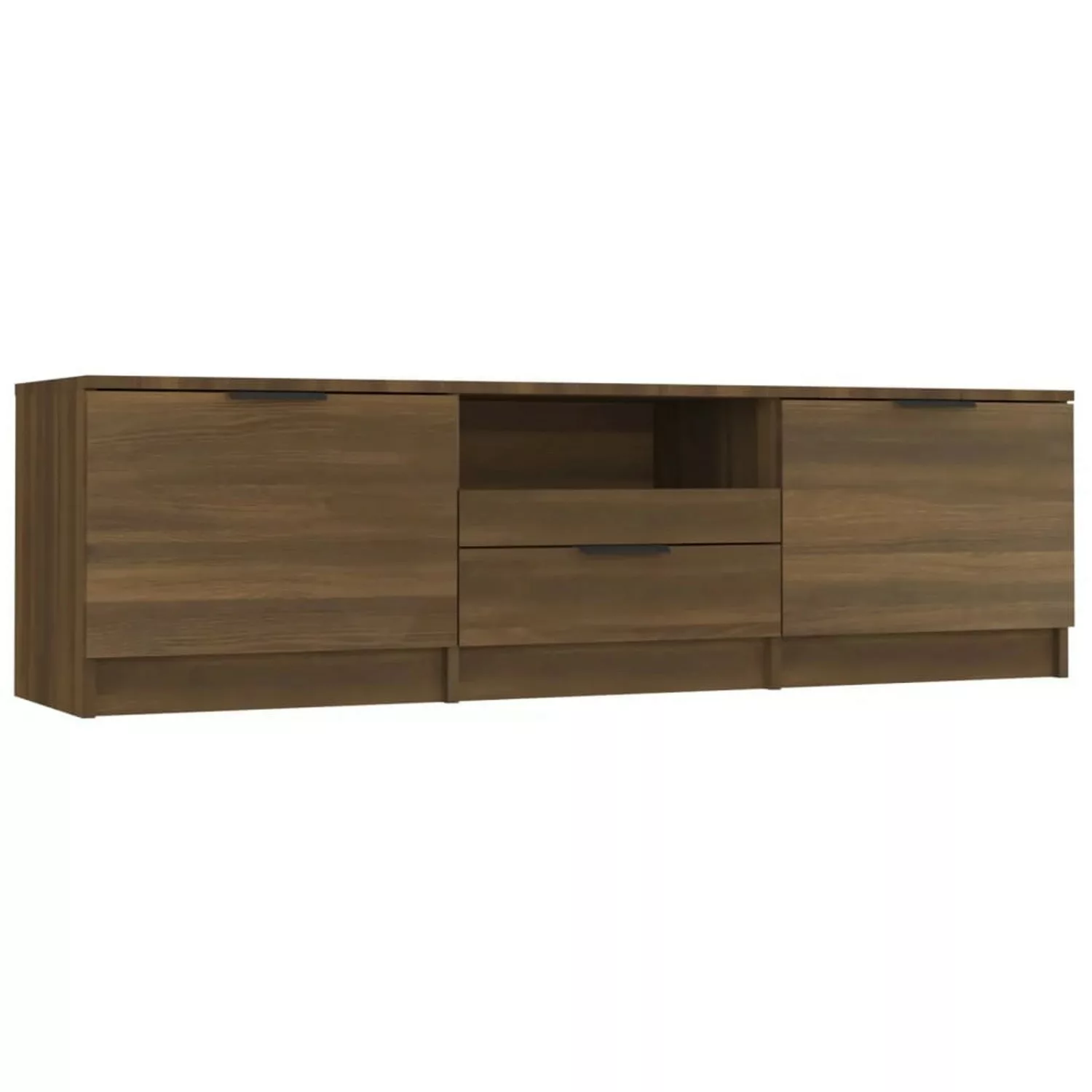 VidaXL TV-Schrank Braun Eichen-Optik 140x35x40 cm Holzwerkstoff günstig online kaufen