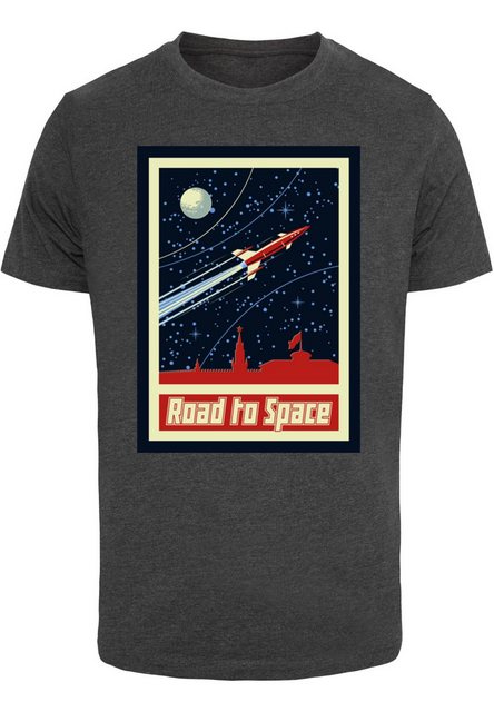 MisterTee T-Shirt MisterTee Road To Space Box T-Shirt Round Neck (1-tlg) günstig online kaufen