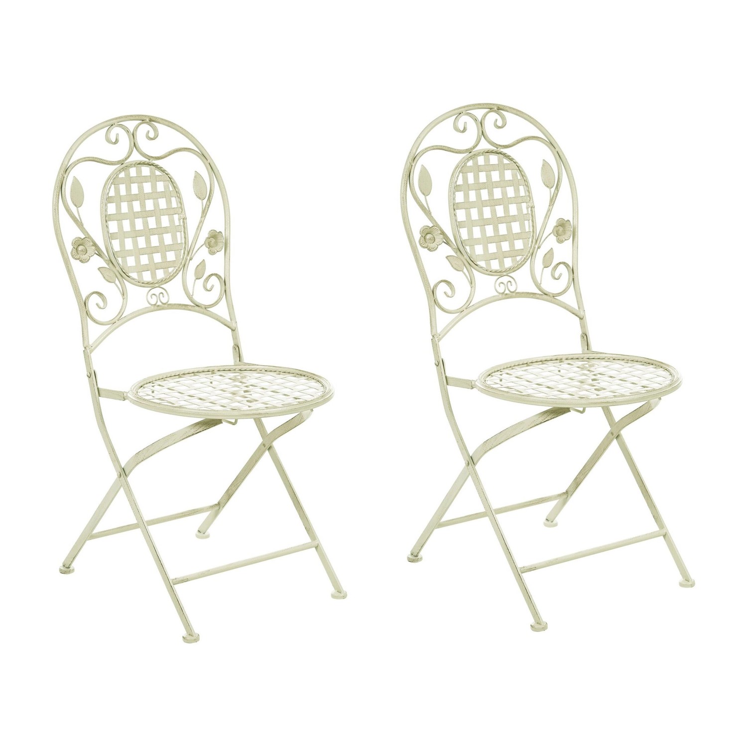 Beliani Gartenstuhl Grün 52x43x93 günstig online kaufen