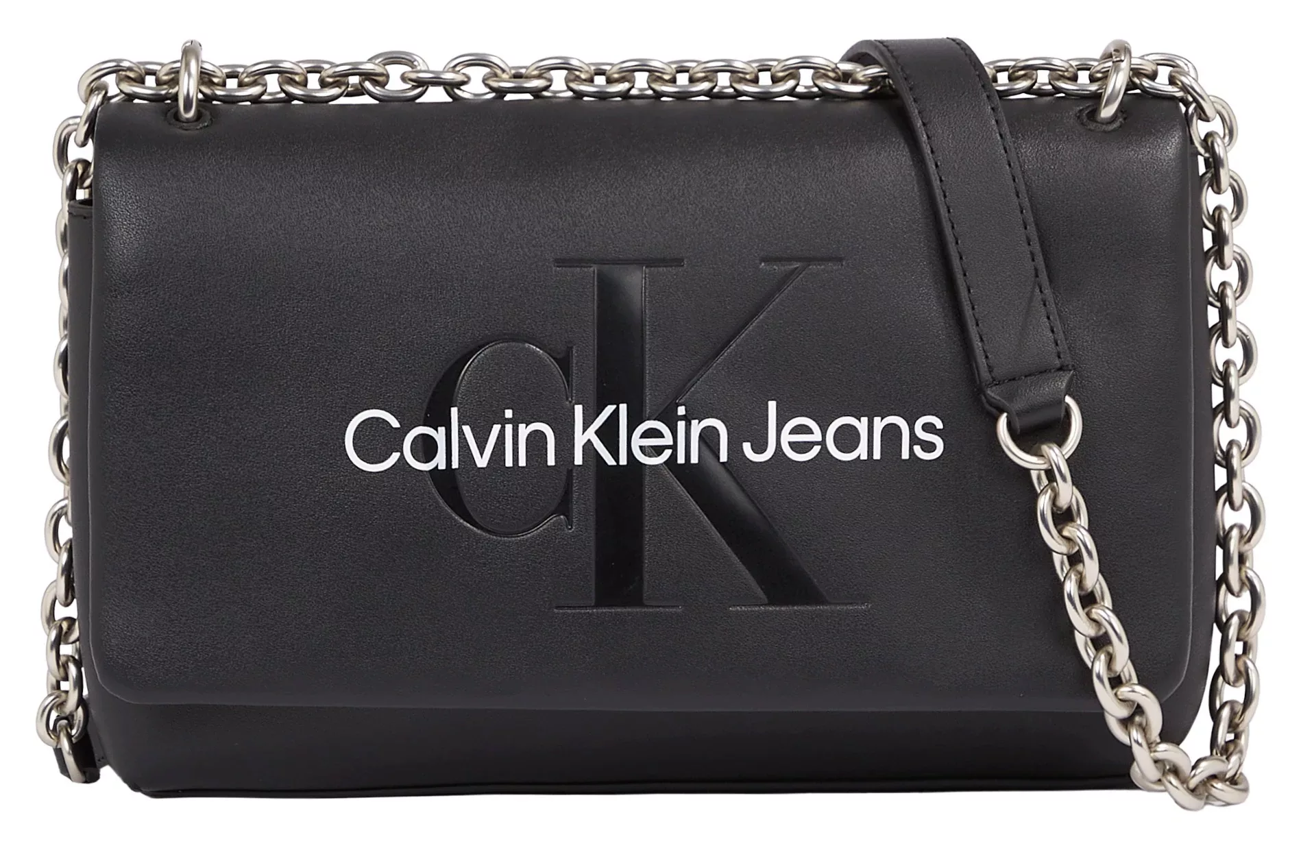 Calvin Klein Jeans Schultertasche "SCULPTED EW FLAP W/CHAIN25 MONO" günstig online kaufen