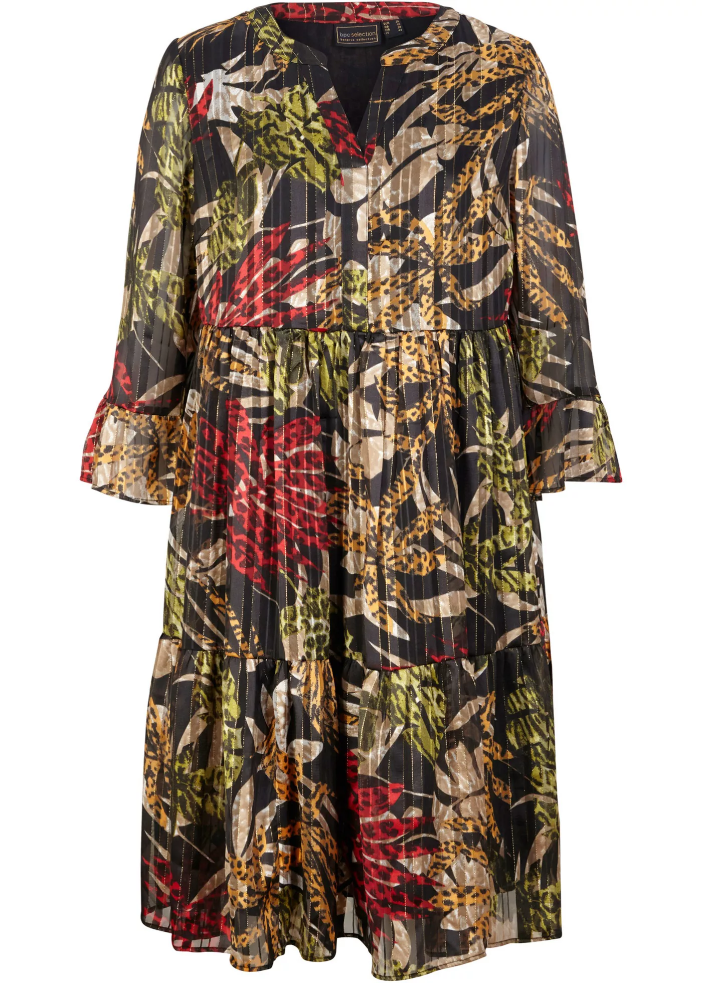 Kleid mit floralem Muster günstig online kaufen