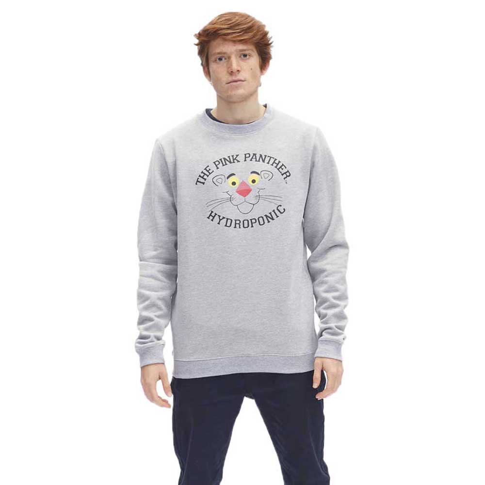 Hydroponic Pink Simple Sweatshirt L Heather Grey günstig online kaufen