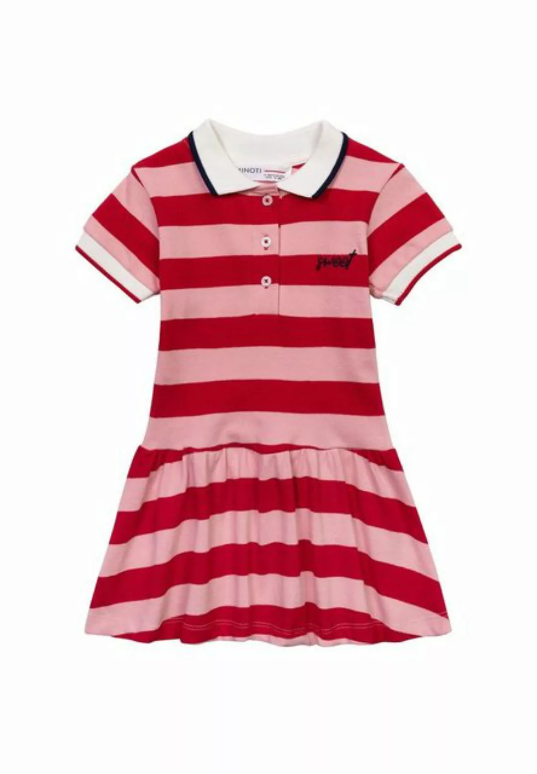 MINOTI Polokleid Kleid mit kurzen Ärmeln (1y-8y) günstig online kaufen