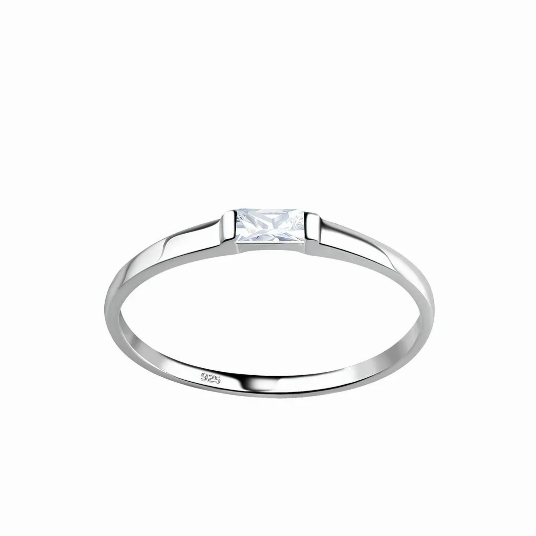 Order & Smile Schmuck Silberring Schlichter günstig online kaufen