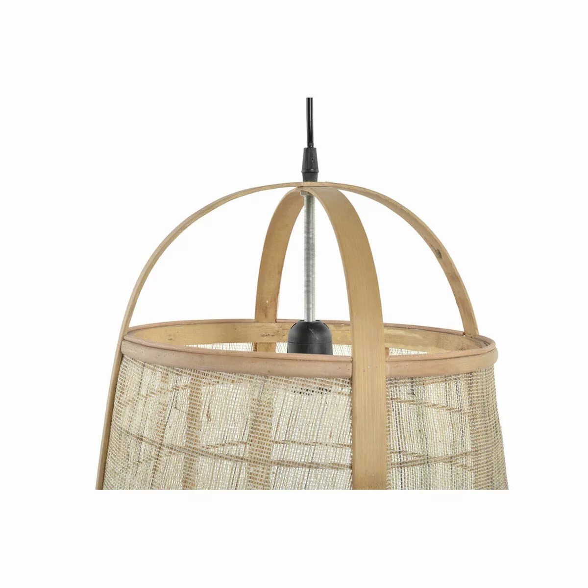 Deckenlampe Dkd Home Decor Braun Leinen Bambus (38 X 38 X 56 Cm) günstig online kaufen