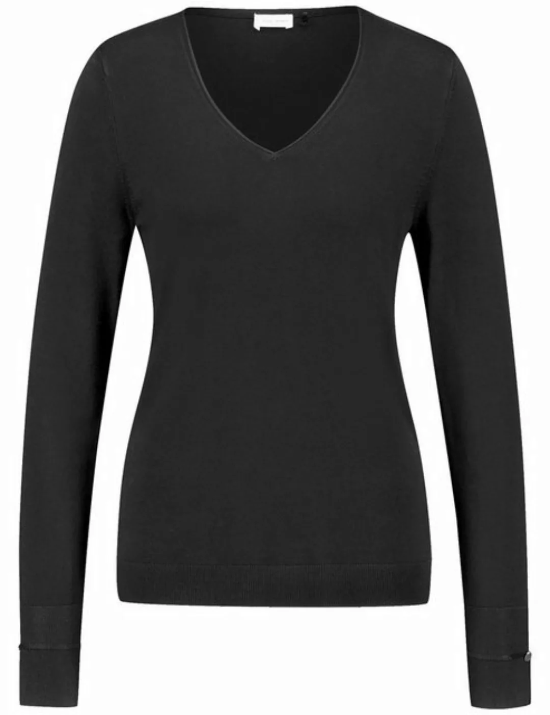 GERRY WEBER Rundhalspullover Langarmpullover aus nachhaltigem Feinstrick günstig online kaufen