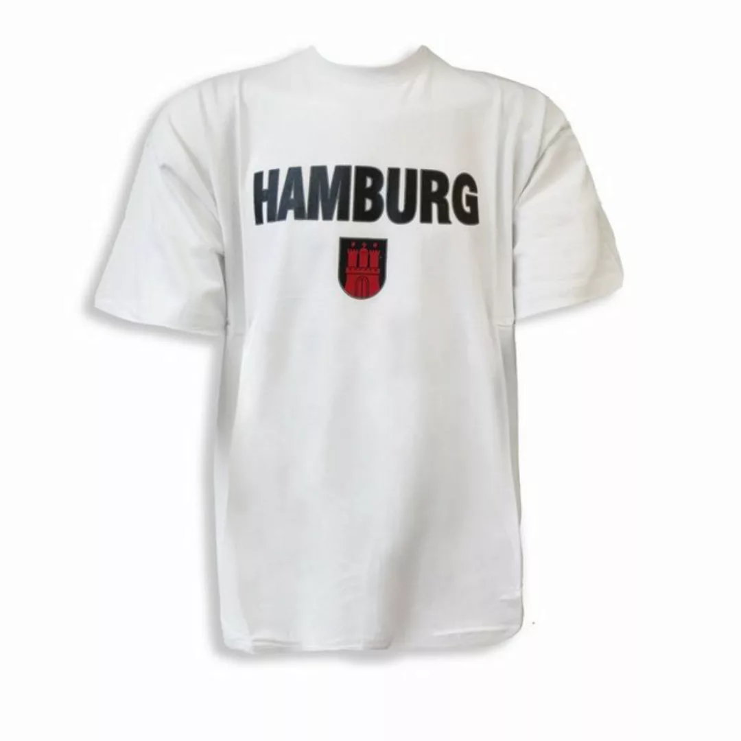 Sonia Originelli T-Shirt T-Shirt Herren "Hamburg Classic" Wappen Baumwolle günstig online kaufen