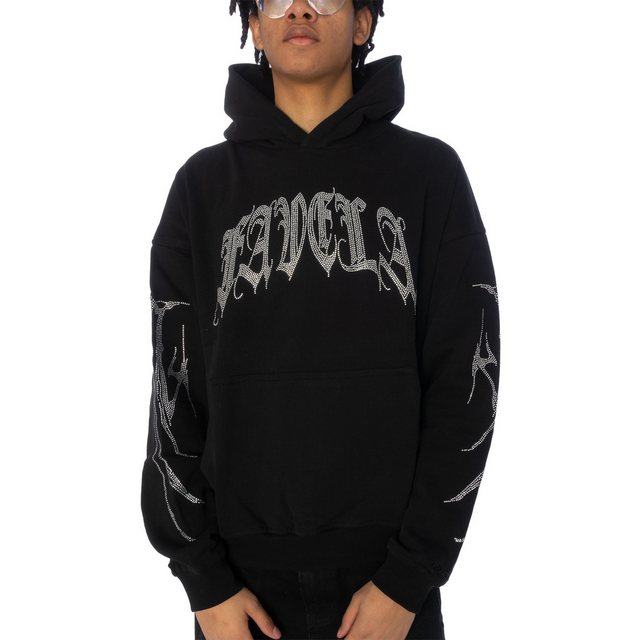 Favela Hoodie Hoodie Favela Ribcage Rhinestone (1-tlg) günstig online kaufen